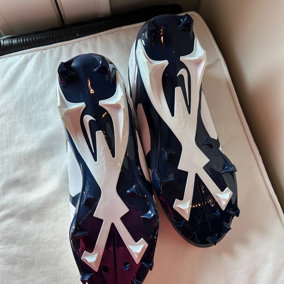 Nike Alpha Menace 4 Pro Football Cleats - Black & White - Men's 14 - New! - Picture 5 of 6